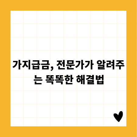 가지급금, 전문가가 알려주는 똑똑한 해결법
